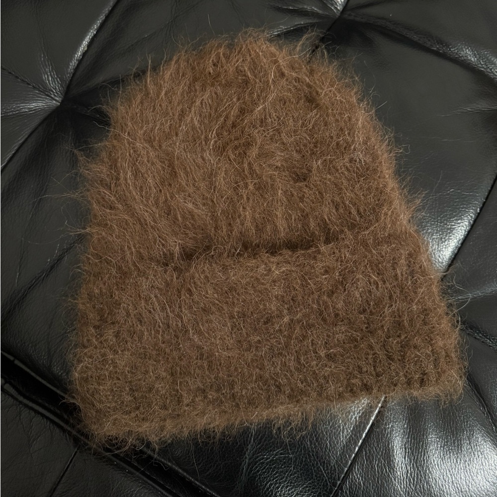 Toteme Brown Alpaca Hat